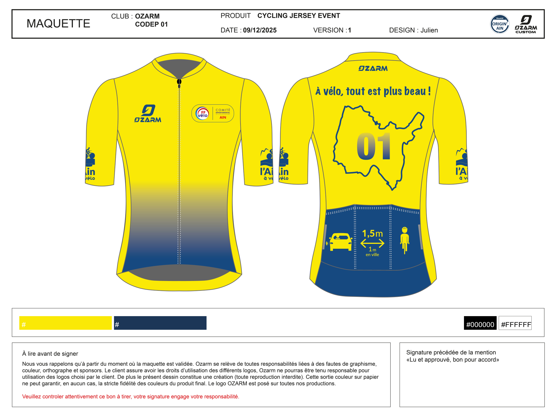 Ozarm codep 01 bat cycling jersey event 2025 12 09
